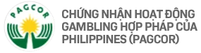 chứng nhận hoạt động gambling hợp pháp của phillippines pagcor abc8